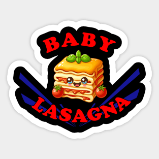 Baby lasagna Croatia Eurovision 2024 Sticker